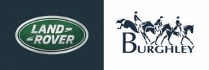 land rover burghley horse trials logo