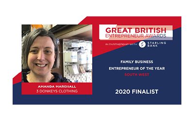 We were a 2020 finalist for the Great British Entrepreneur Awards for Family Business for our womens coveralls.